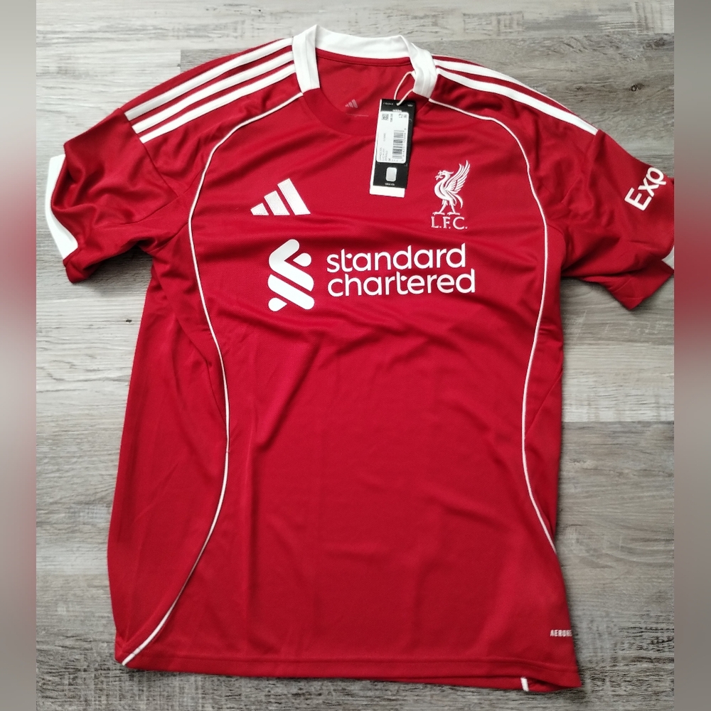 Adidas Liverpool FC Red Jersey sz med